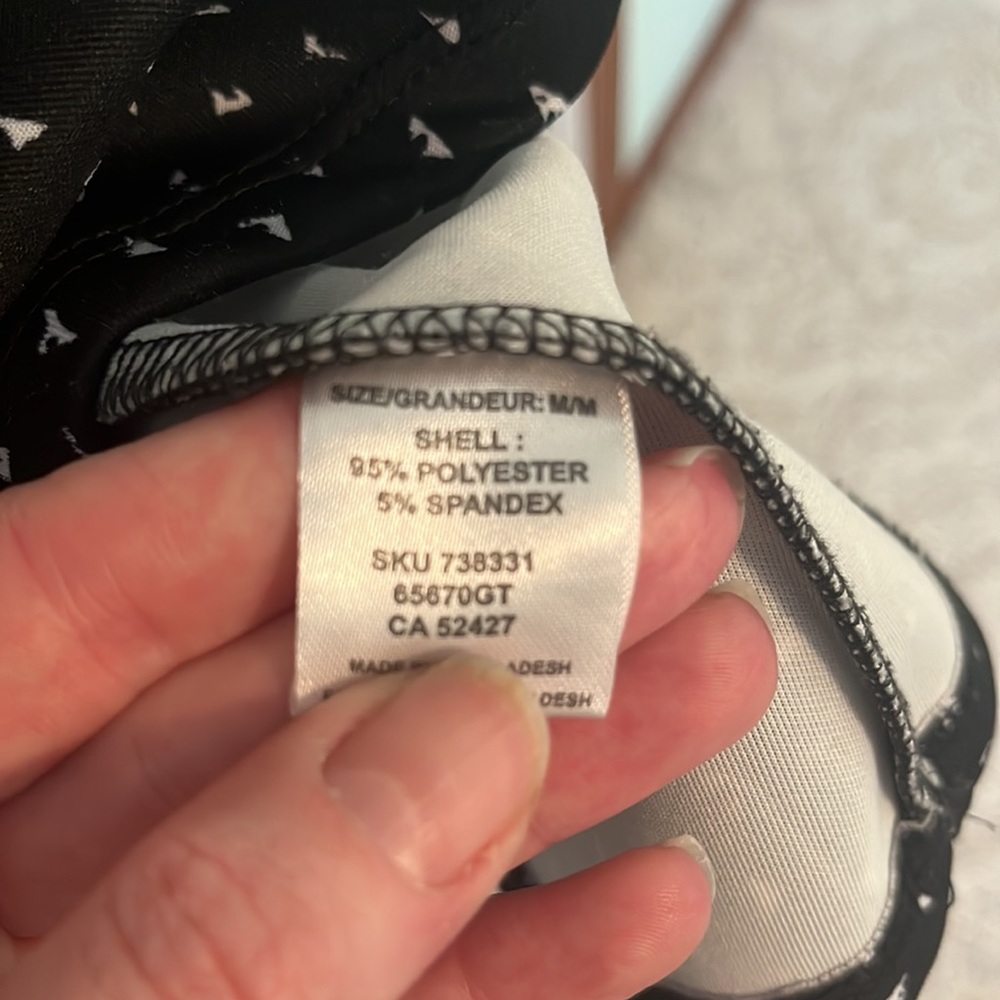 EUC | Black/White Print | MIDI Dress - Picture 6 of 6